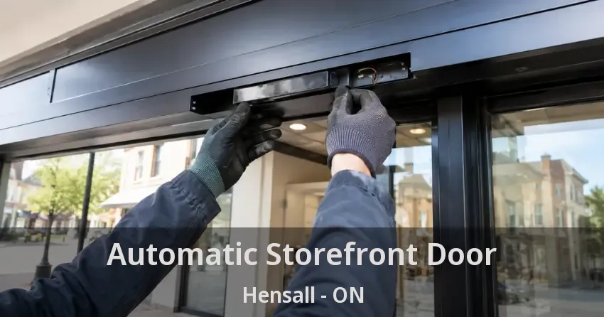 Automatic Storefront Door Hensall - ON