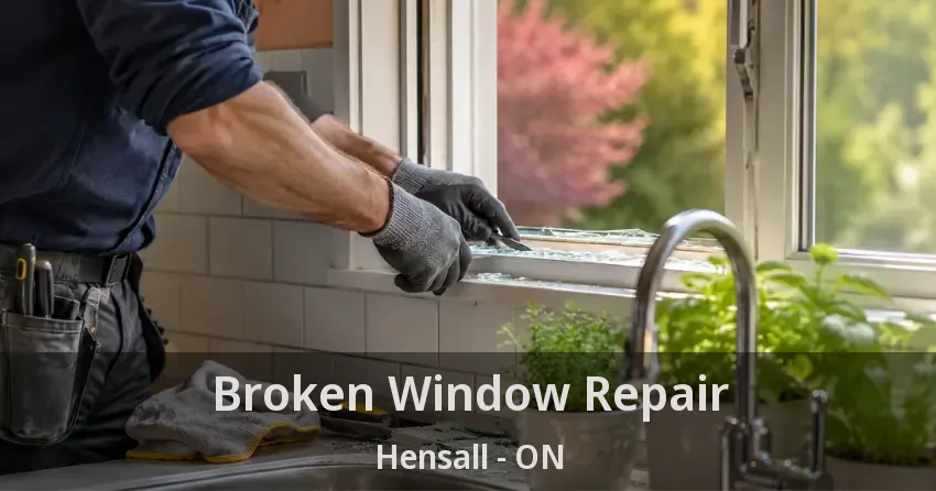 Broken Window Repair Hensall - ON