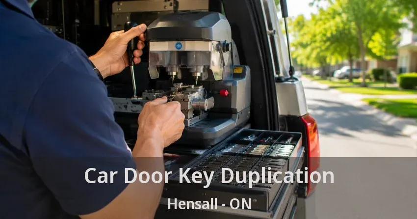 Car Door Key Duplication Hensall - ON
