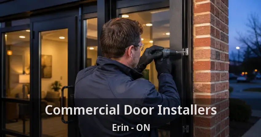 Commercial Door Installers Erin - ON