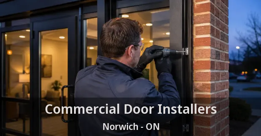 Commercial Door Installers Norwich - ON
