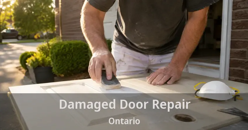 Damaged Door Repair Ontario