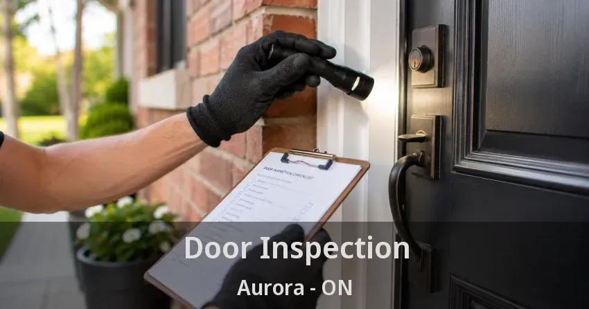 Door Inspection Aurora - ON