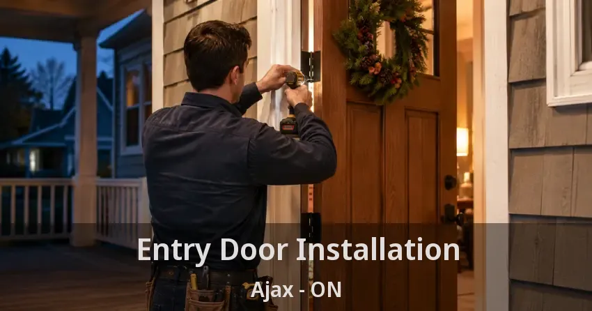 Entry Door Installation Ajax - ON