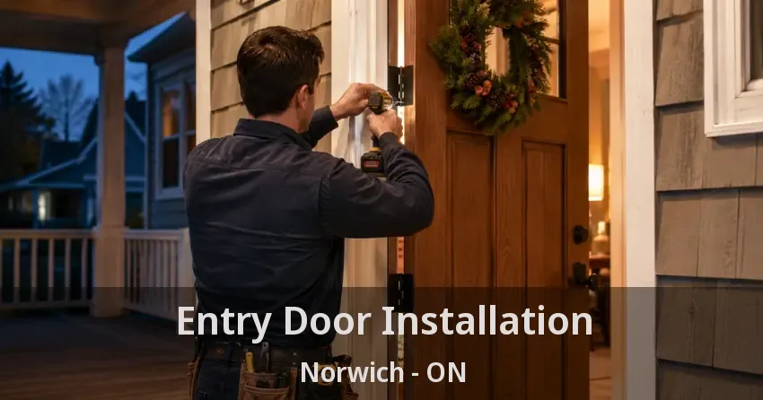 Entry Door Installation Norwich - ON