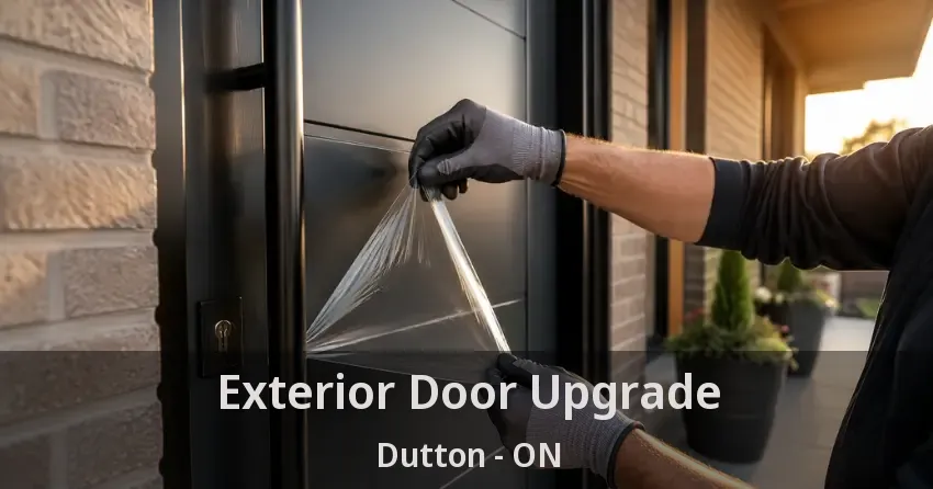 Exterior Door Upgrade Dutton - ON