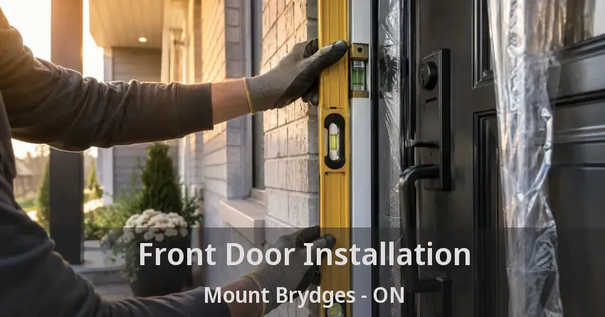 Front Door Installation Mount Brydges - ON