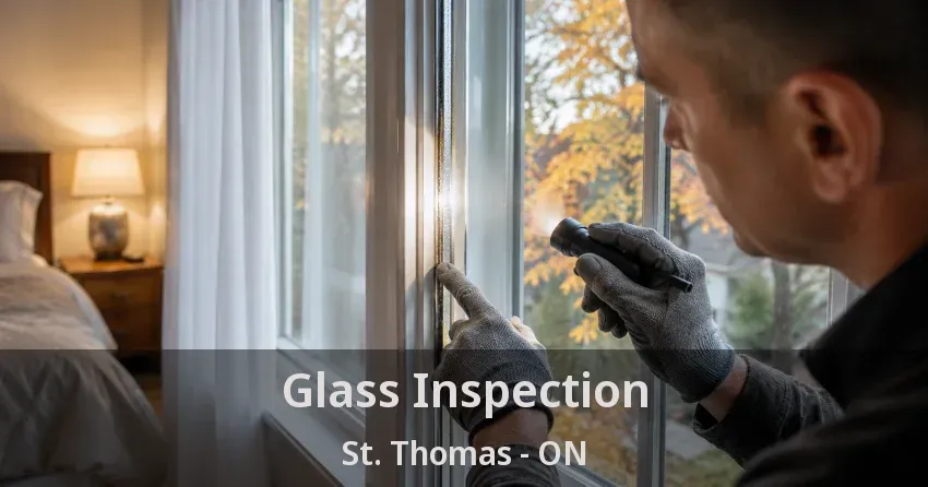Glass Inspection St. Thomas - ON