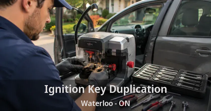 Ignition Key Duplication Waterloo - ON
