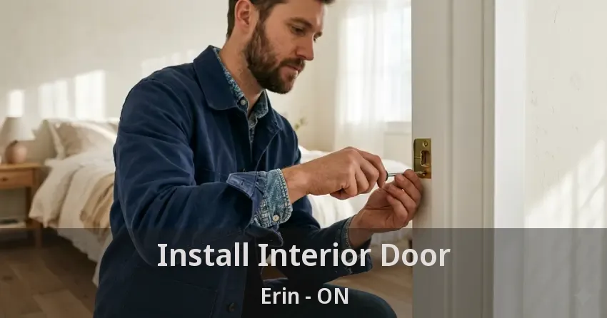 Install Interior Door Erin - ON