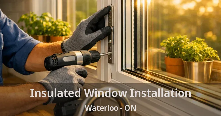 Insulated Window Installation Waterloo - ON