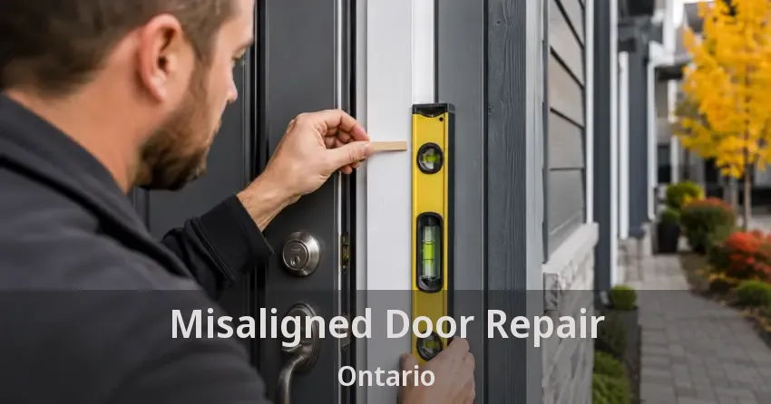 Misaligned Door Repair Ontario