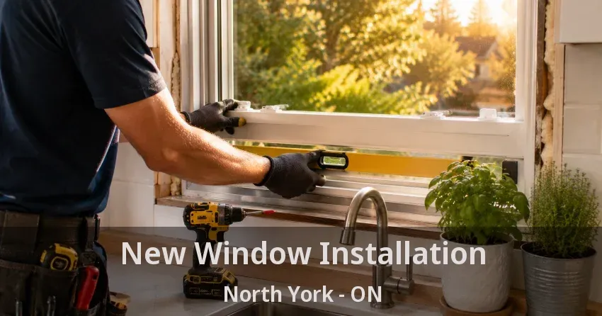 New Window Installation North York - ON