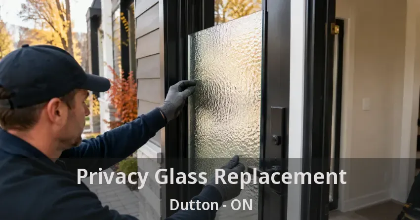 Privacy Glass Replacement Dutton - ON