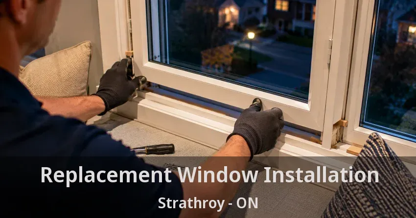 Replacement Window Installation Strathroy - ON