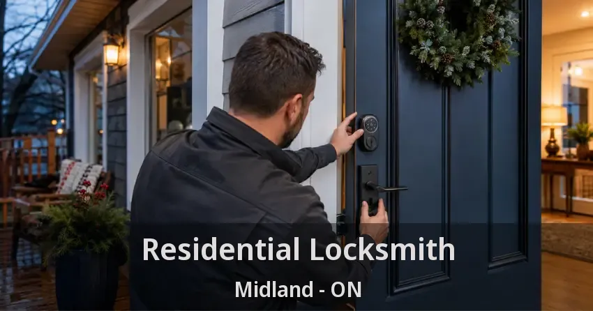 Residential Locksmith Midland - ON