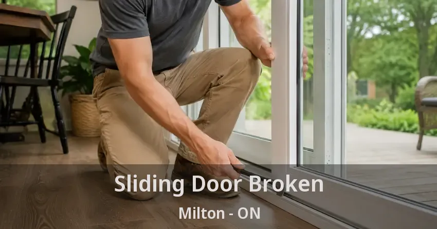 Sliding Door Broken Milton - ON