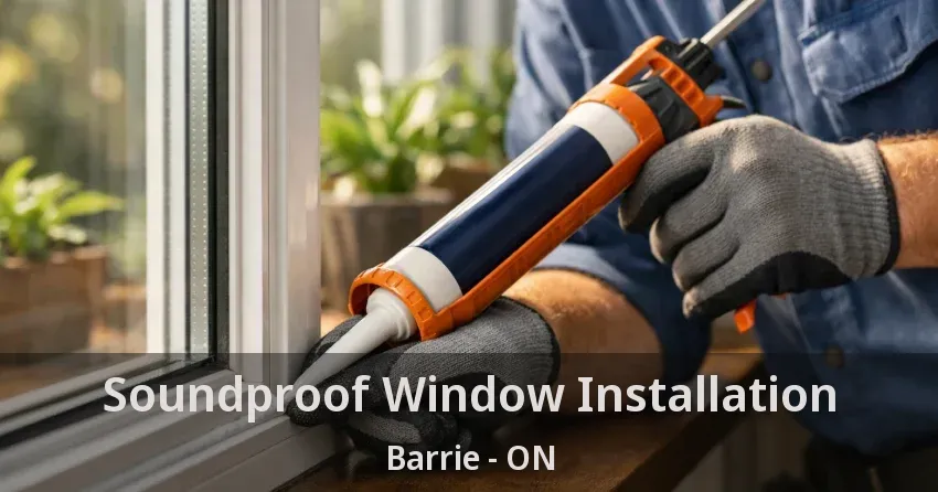 Soundproof Window Installation Barrie - ON