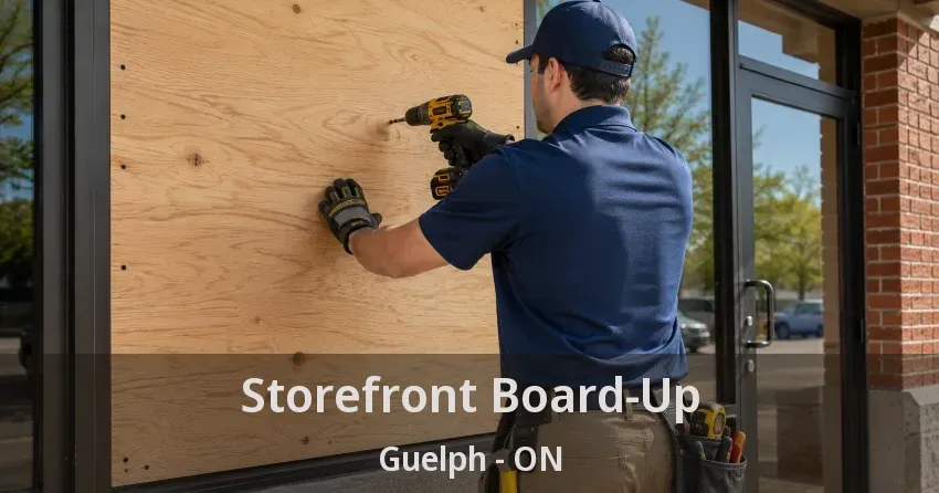 Storefront Board-Up Guelph - ON