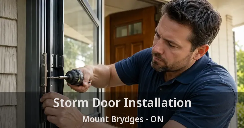 Storm Door Installation Mount Brydges - ON