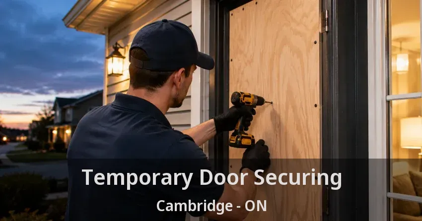 Temporary Door Securing Cambridge - ON