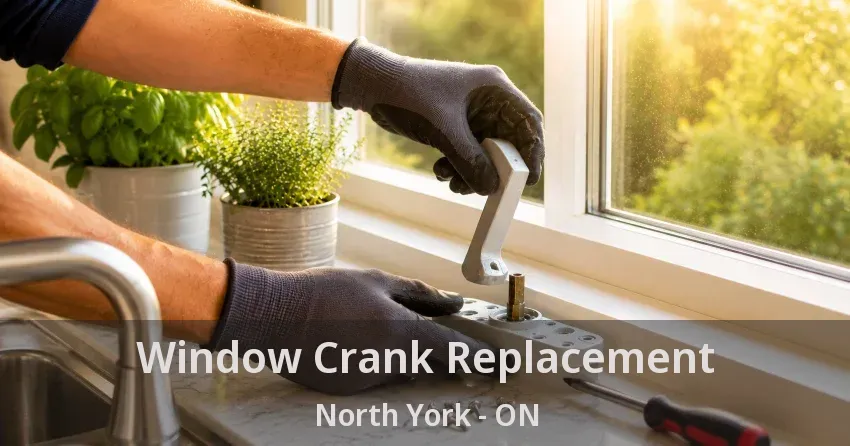 Window Crank Replacement North York - ON