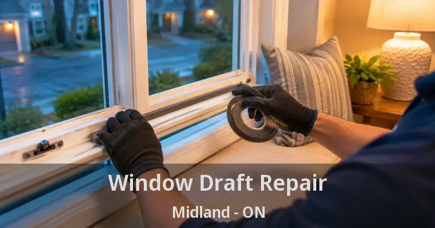 Window Draft Repair Midland - ON