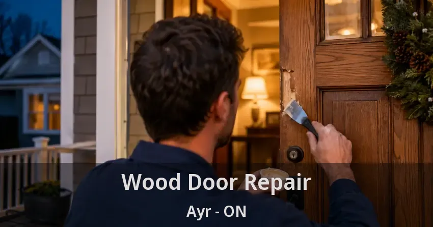 Wood Door Repair Ayr - ON