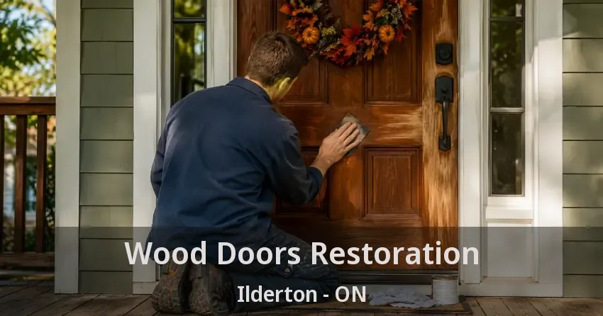Wood Doors Restoration Ilderton - ON